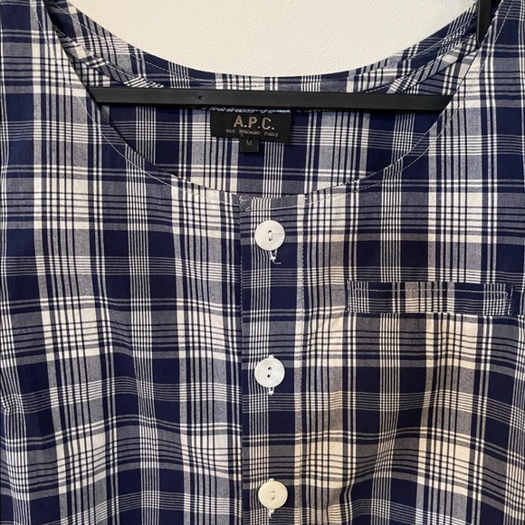 A.P.C. plaid dress - Picture 2 of 4